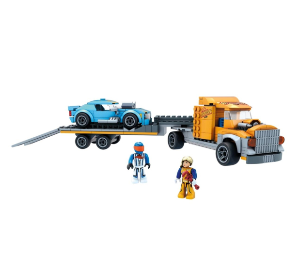 Mega Bloks Mega Construx Hot Wheels Twinduction transporter + pojazd - 1023385 - zdjęcie 3